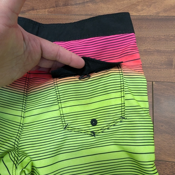 Hurley Boys Multi Color Swim Shorts - Picture 5 of 6